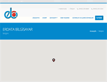 Tablet Screenshot of erdatabilgisayar.com